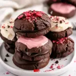 Valentine Ganache Cookies