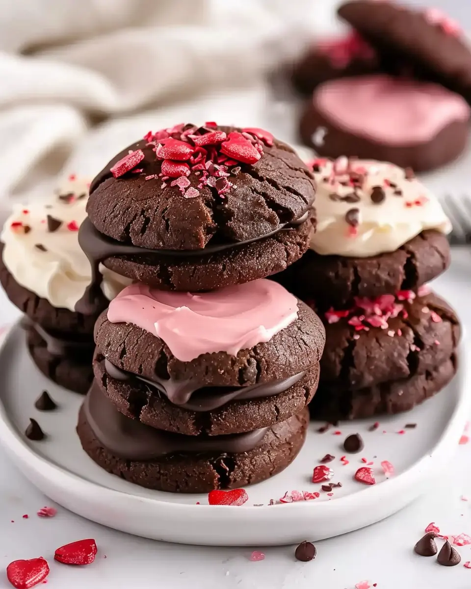 Valentine Ganache Cookies: Indulgent Treats for Your Sweetheart