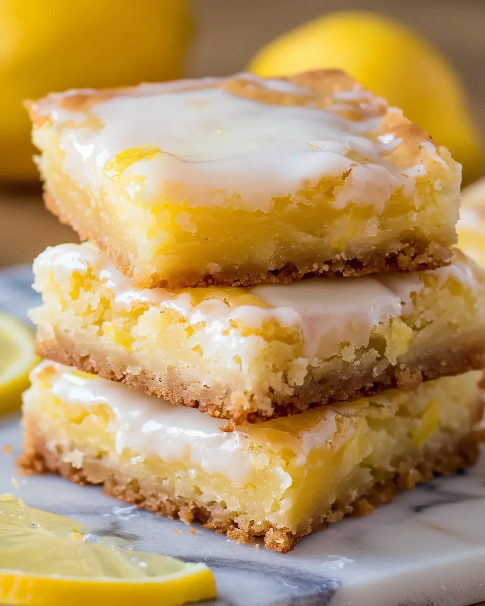 Easy Lemon Brownies Recipe: A Bright, Indulgent Treat for All