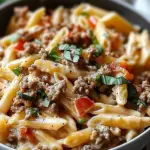 Creamy Rotel Pasta with Ground Beef for Cozy Weeknight Dinners