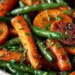 Honey Glazed Carrots & Green Beans
