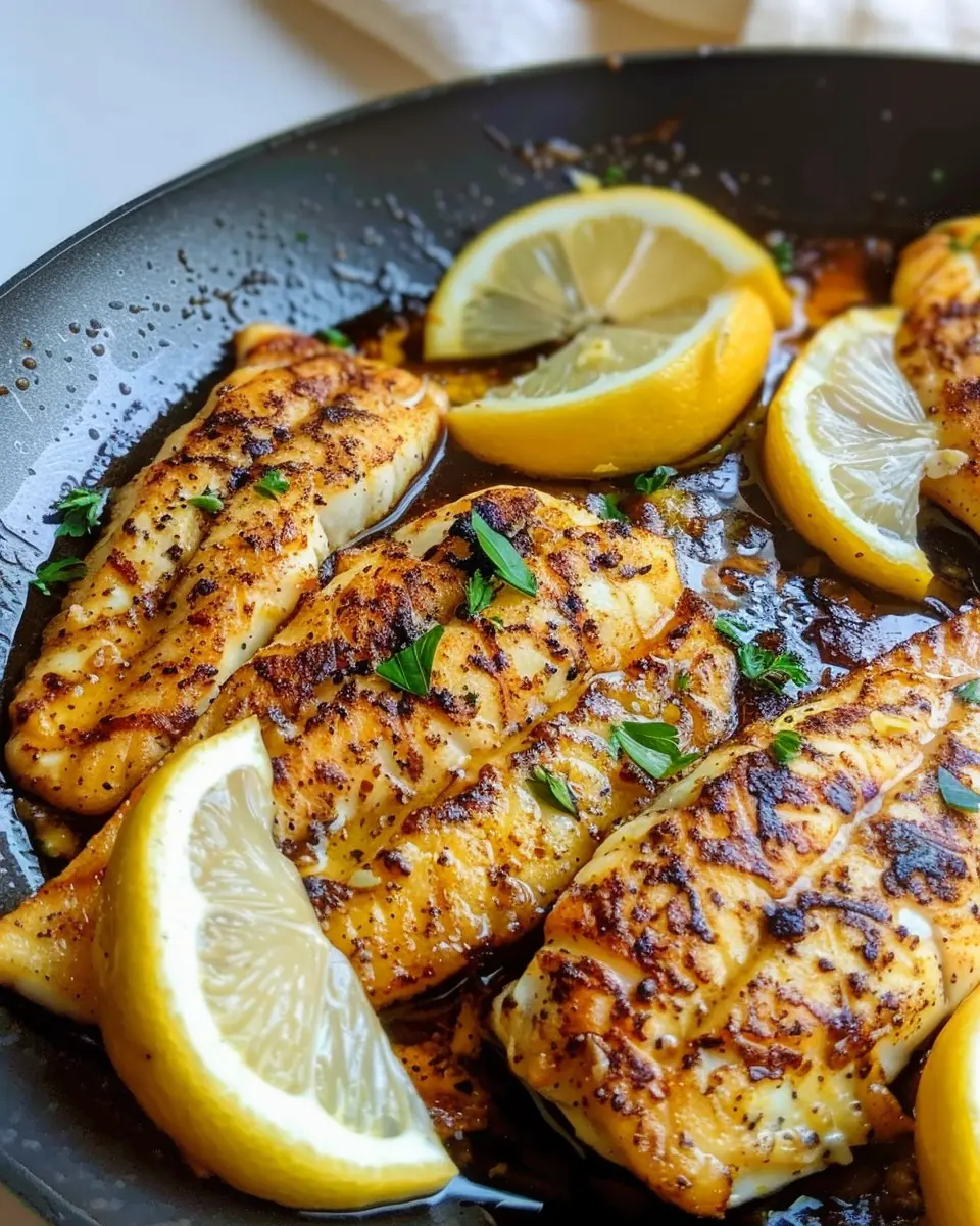 Pan Fried Lemon Butter Tilapia: A Juicy, Easy Weeknight Delight