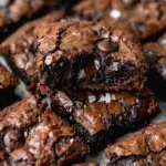 The BEST Fudgy Chewy Brookies