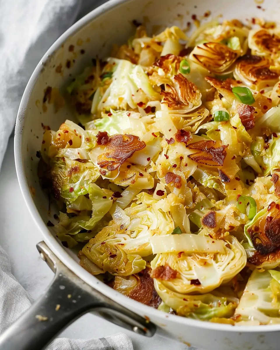 Fried Cabbage with Turkey Bacon: Easy Comfort Food Delight