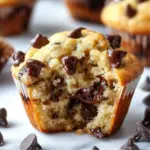 Banana Chocolate Chip Muffins (VIDEO)