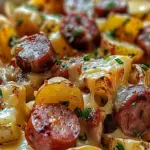 Cheesy Ranch Potatoes and Smoked Sausage