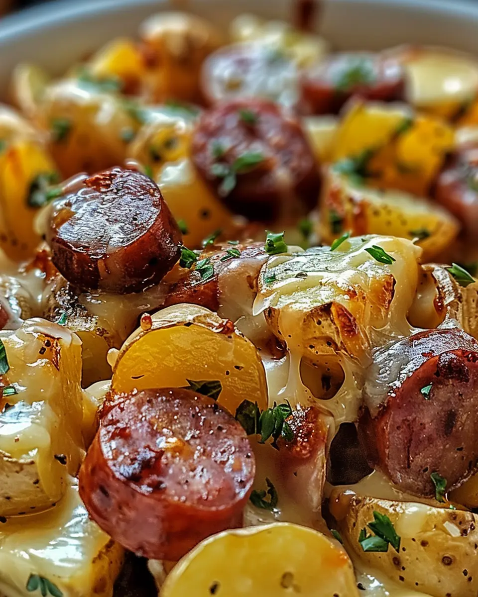 Cheesy Ranch Potatoes and Smoked Sausage: Your New Favorite Comfort Dish
