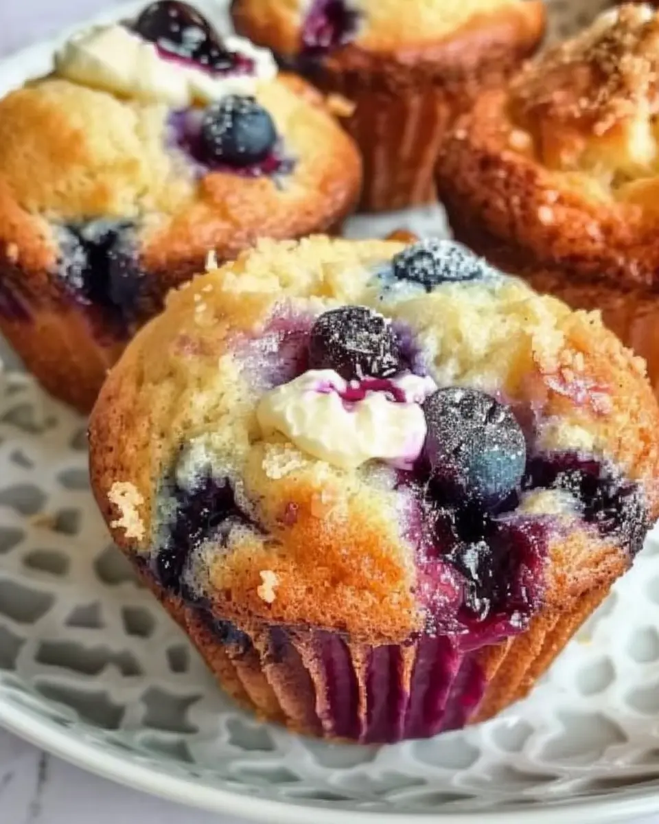 Blueberry Cream Cheese Muffins Recipe: The Best Indulgent Treat
