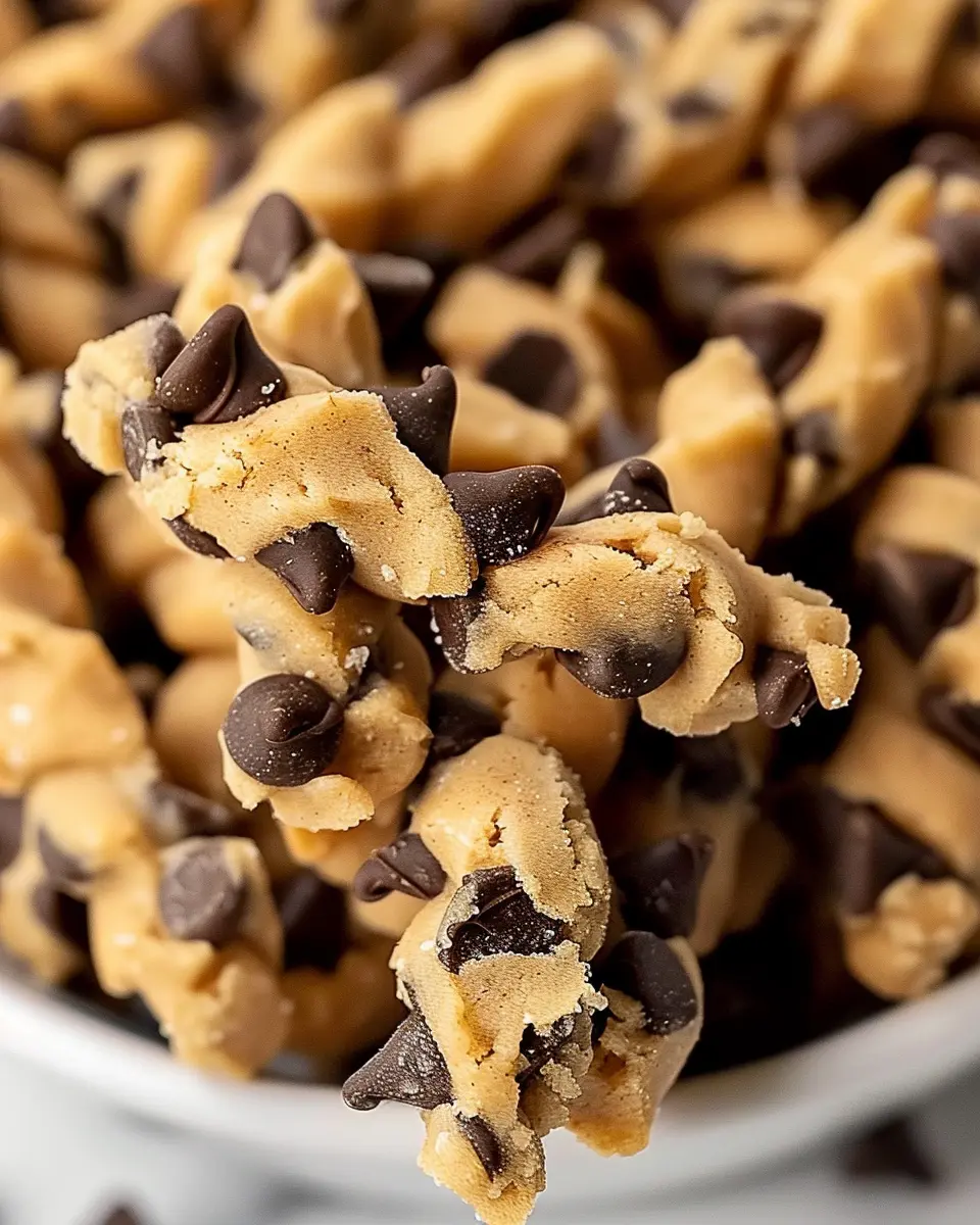 Chocolate Chip Cookie Dough Twists: Easy Indulgence at Home