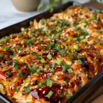Spicy Salmon Sushi Bake