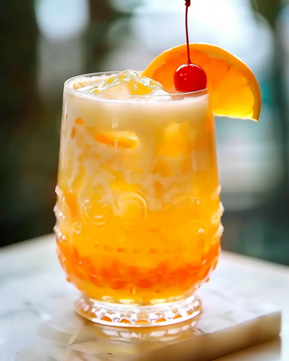 Amaretto Island Punch: Your Easy Sweet Tropical Escape