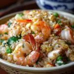 Seafood Fried Rice – A Savory Mix of Shrimp, Crab & Veggies