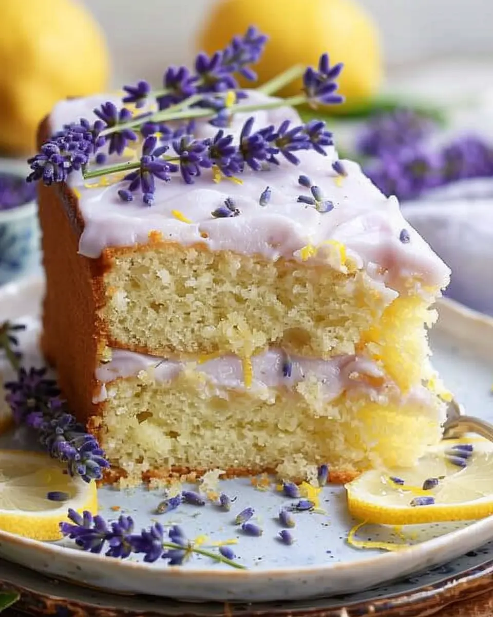 Lemon Lavender Cake Recipe: The Best Indulgent Treat for Everyone