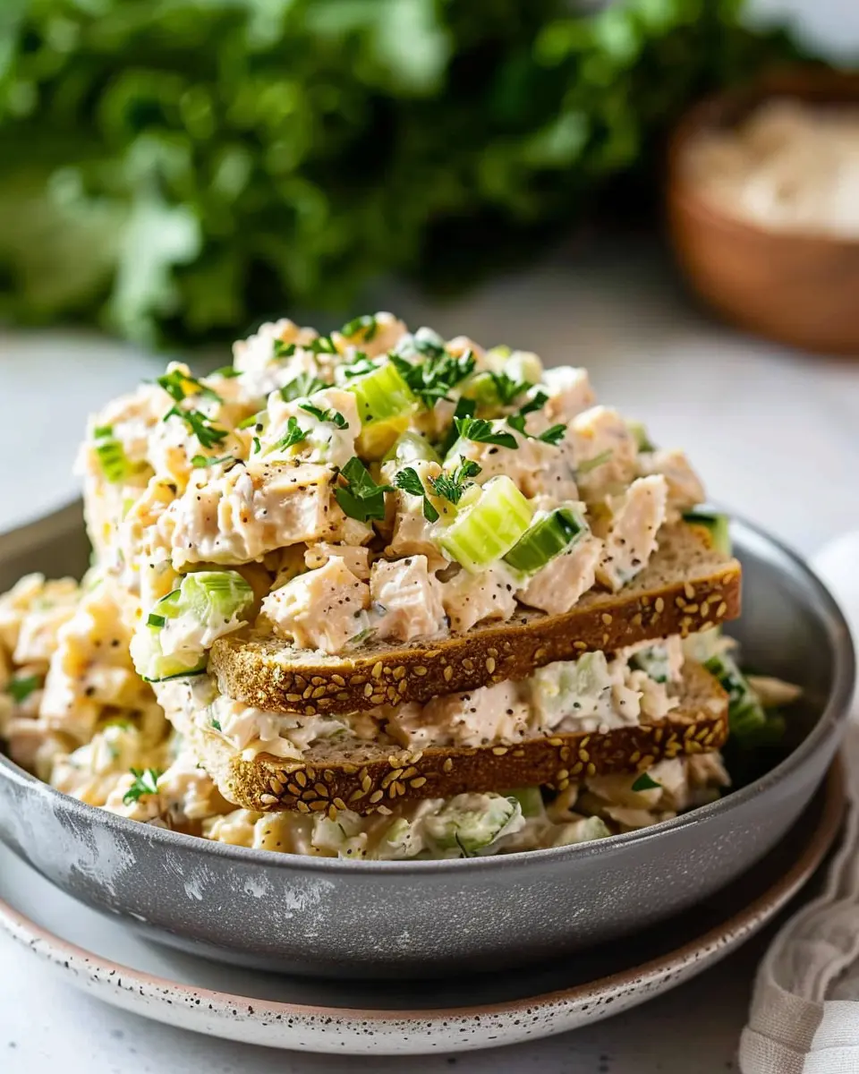 Quick &amp; Easy Tuna Salad: Deliciously Fresh with Celery and Relish