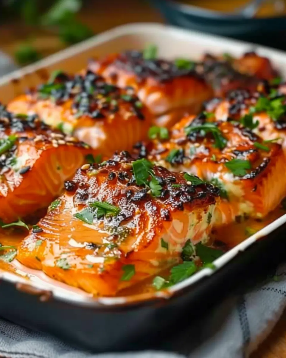 Bang Bang Salmon: Easy Recipe with Turkey Bacon Twist