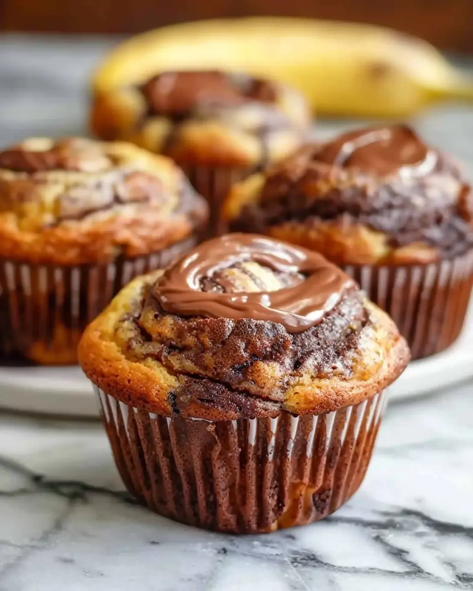 Nutella Banana Swirl Muffins: The Best Easy Recipe at Home