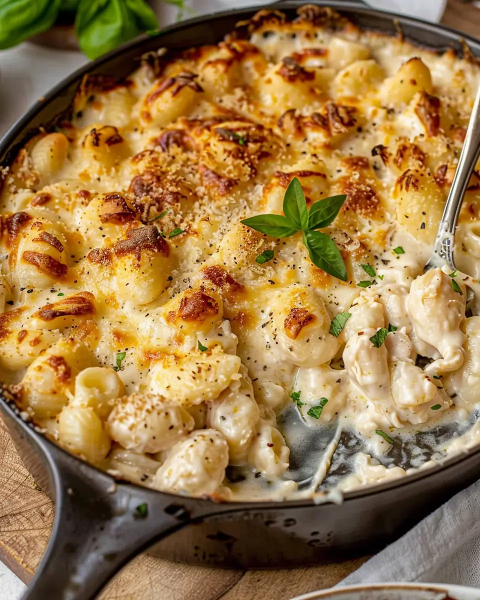 Chicken Alfredo Gnocchi Bake: An Indulgent Family Favorite