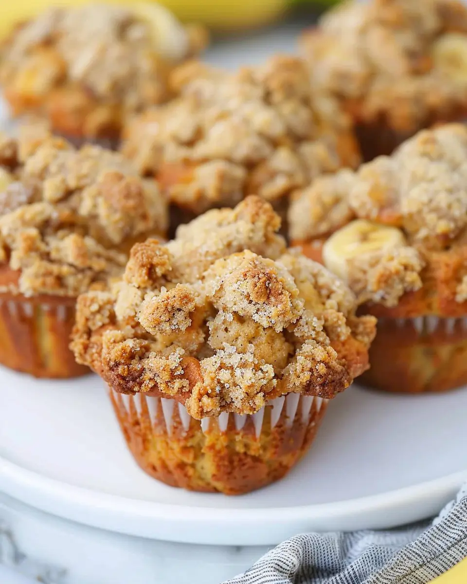 Banana Crumb Muffins: Easy, Irresistibly Delicious Treats