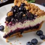 Blueberry Crumble Cheesecake