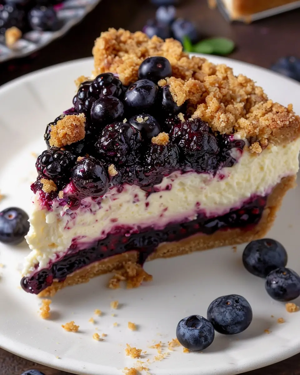 Blueberry Crumble Cheesecake: The Best Homemade Indulgence