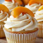 Honey Peach Cream Cheese Cupcakes That Scream Summer Delight