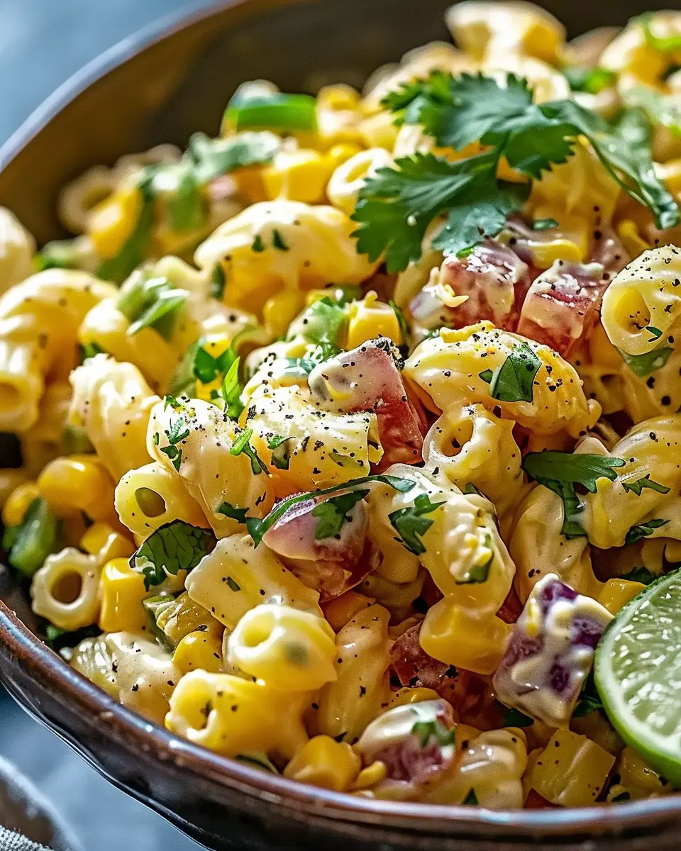 Mexican Street Corn Pasta Salad: A Must-Try, Flavorful Twist