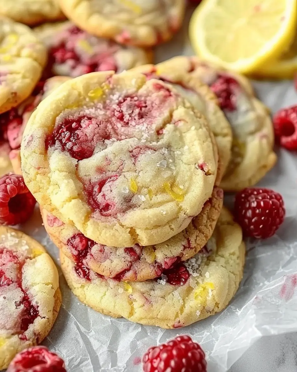 Lemon Raspberry Cookies: Easy Refreshing Treats for Everyone