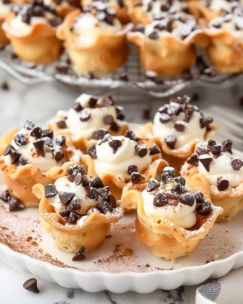 Mini Cannoli Cups: Easy Indulgence for Your Sweet Tooth