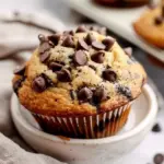 Chocolate Chip Banana Muffins