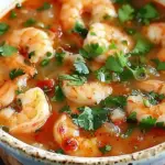 Quick and Spicy Shrimp Soup
