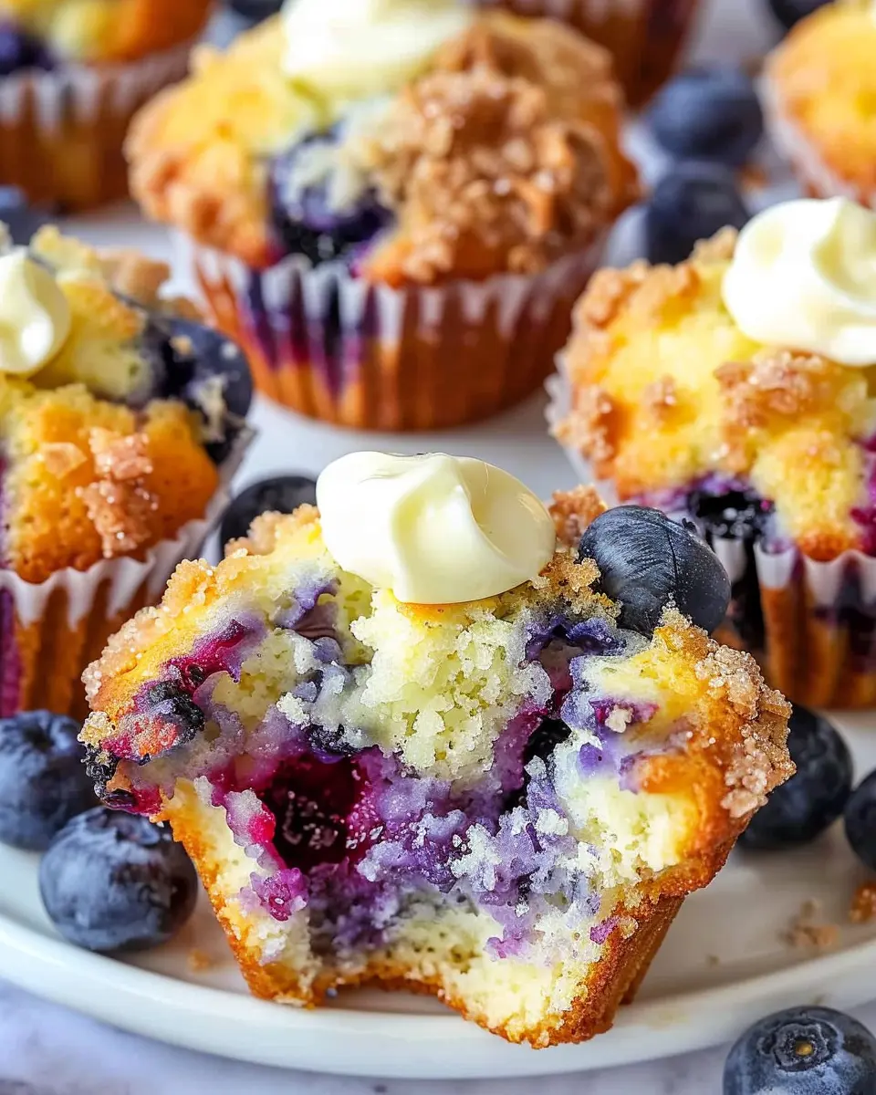 Blueberry Cream Cheese Muffins Recipe: The Best Indulgent Treat