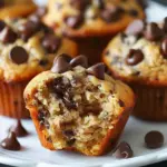 Banana Chocolate Chip Muffins (VIDEO)